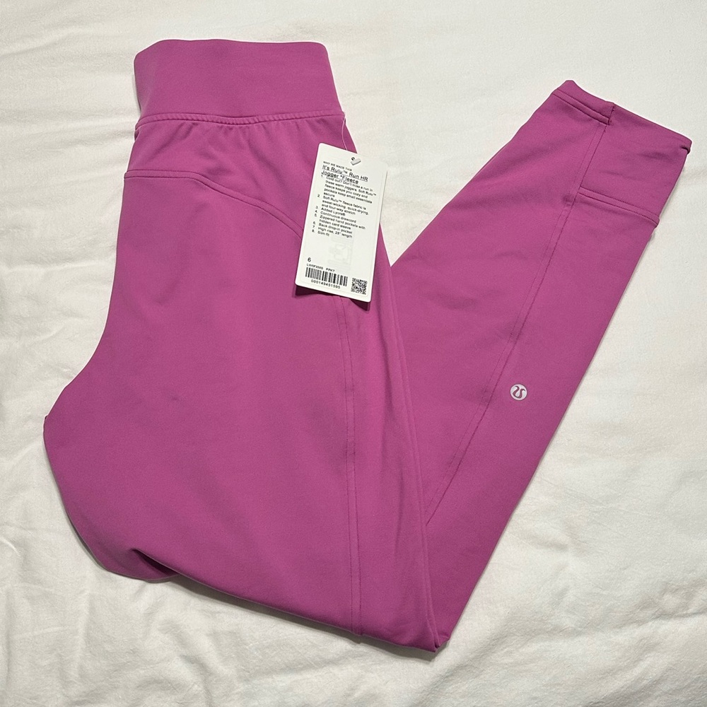 NWT It's Rulu Run Fleece High-Rise Jogger